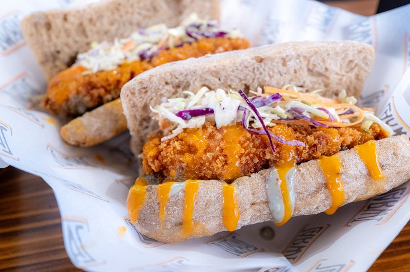 Chicken bites appetizer platter